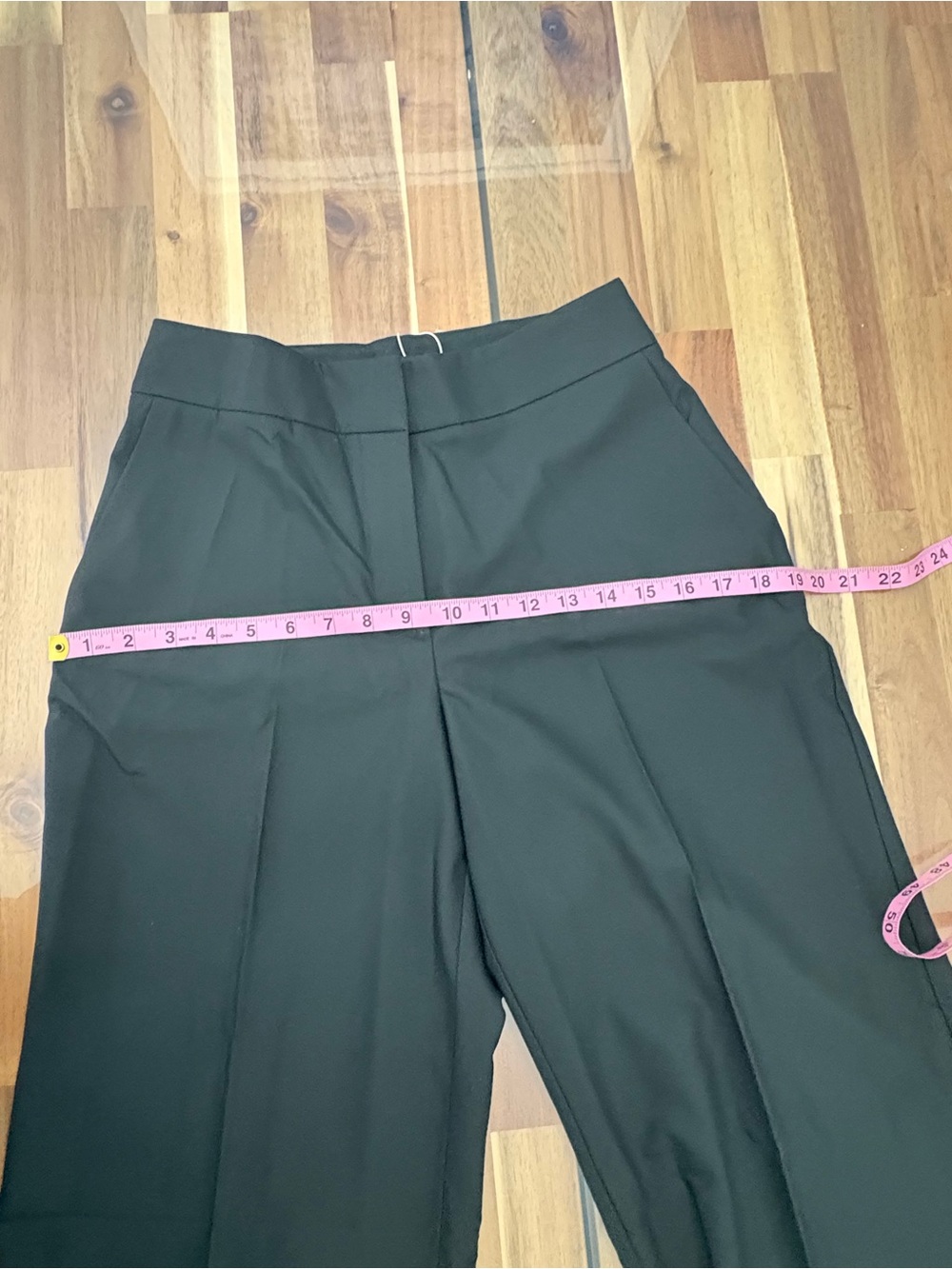 NWT naked wardrobe Sz S Black Wide-Leg High-Rise Trousers - Picture 10 of 16